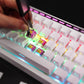 Reccazr  R66 65% Voice-Activated Hot Swap RGB Triple Mode Mechanical Keyboard